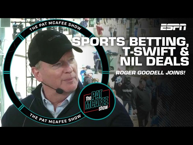 Roger Goodell on sports betting, Taylor Swift and impact of NIL on the NFL | The Pat McAfee Show