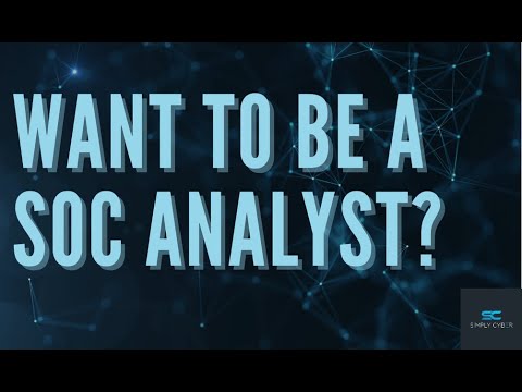 I Want to Be a SOC Analyst, What Do I Do?