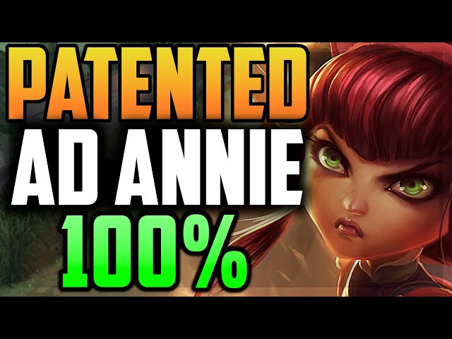 My Patented AD Annie ALWAYS SCALES 100%🏅 (HIGH DAMAGE/BULLY LANE) - Annie Gameplay Guide Season 14