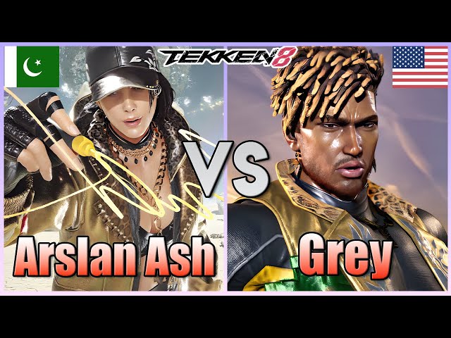 Tekken 8  ▰  Arslan Ash (Azucena) Vs Grey (Eddy) ▰ Player Matches!