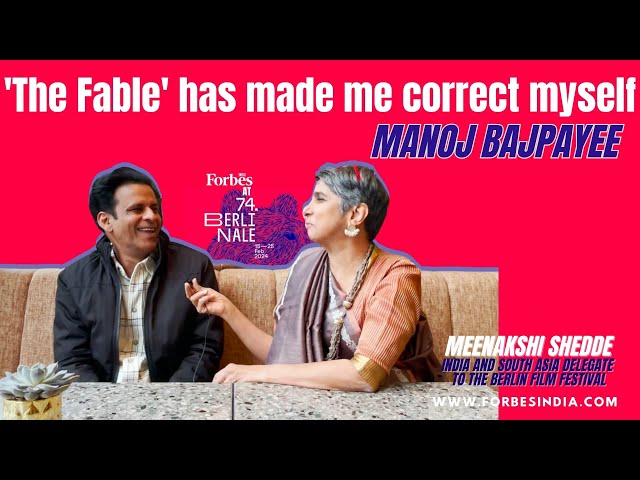 'The Fable' has made me correct myself: Manoj Bajpayee