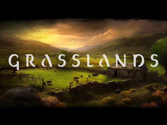Grasslands - Beautiful Celtic Irish Music, Relaxing Music For Stress Relief