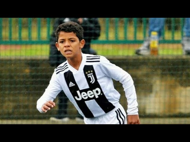 New Football Talent: Cristiano Ronaldo JR. (Football Plays: Skills, Goals, Freekick & Tricks)