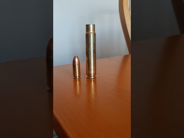 Magic Trick - 9mm vs Elephant Gun Cartridge
