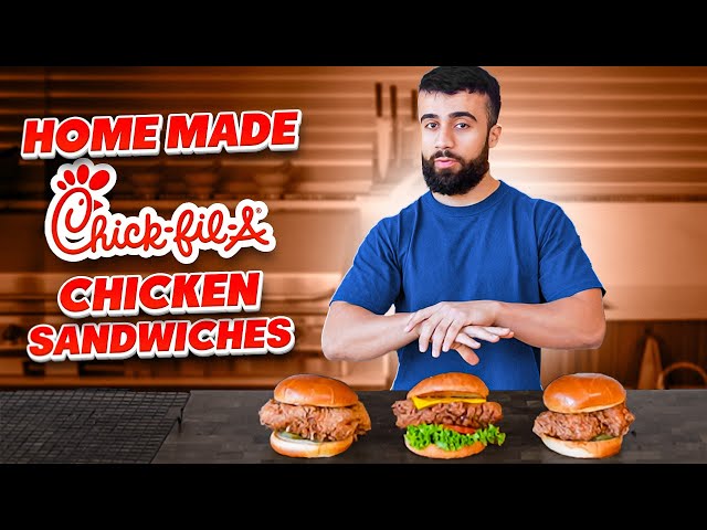 Recreating the TOP 3 Chick Fil A Chicken Sandwiches!