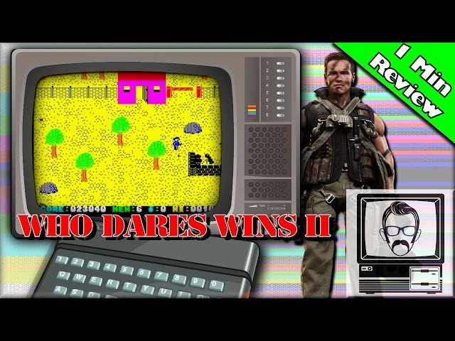 Who Dares Wins II ZX Spectrum [1 Minute Review] | Nostalgia Nerd