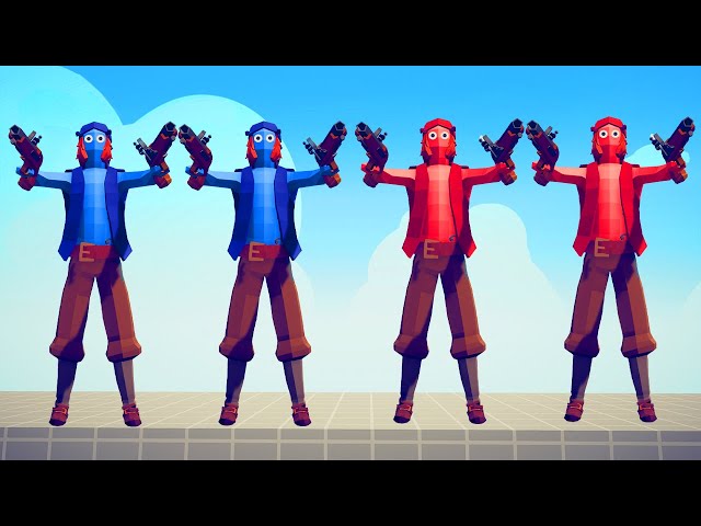 SAME UNITS, RANGED TOURNAMENT | TABS - Totally Accurate Battle Simulator