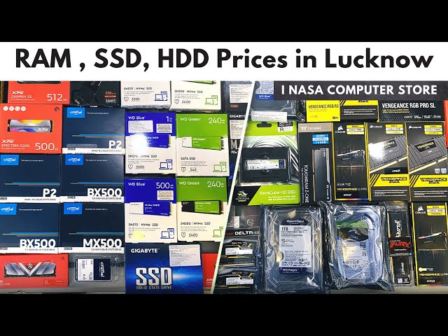 RAM , SSD & NVME SSD Prices in Naza Market Lucknow | @iNASAComputerStore