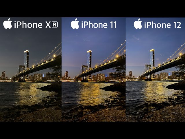iPhone 12 vs iPhone 11 vs iPhone XR | Camera Test