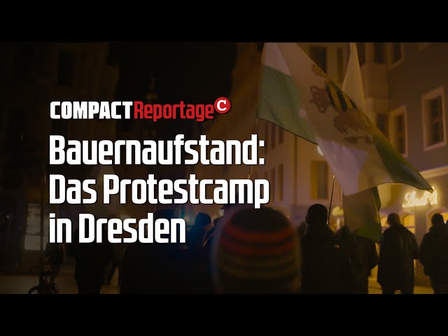 Bauernaufstand: Das Protestcamp in Dresden