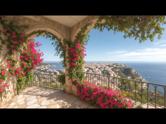 [4K]🇫🇷 Èze💖The Beautiful Medieval Village on the French Riviera, Lunch at Château Eza. 2023