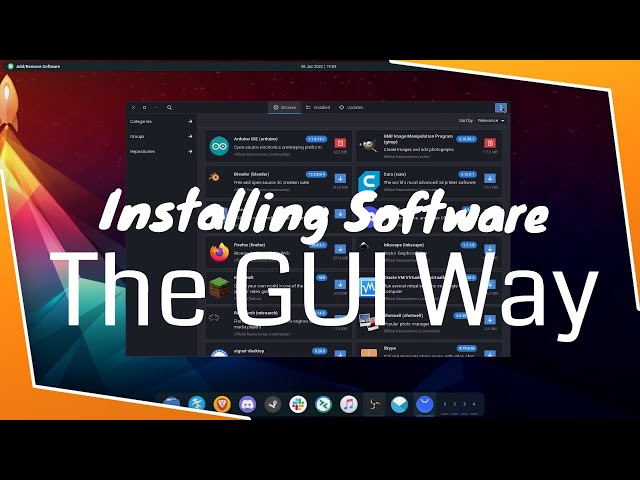 How To Install Software in Linux WITHOUT Terminal - Switching to Linux
