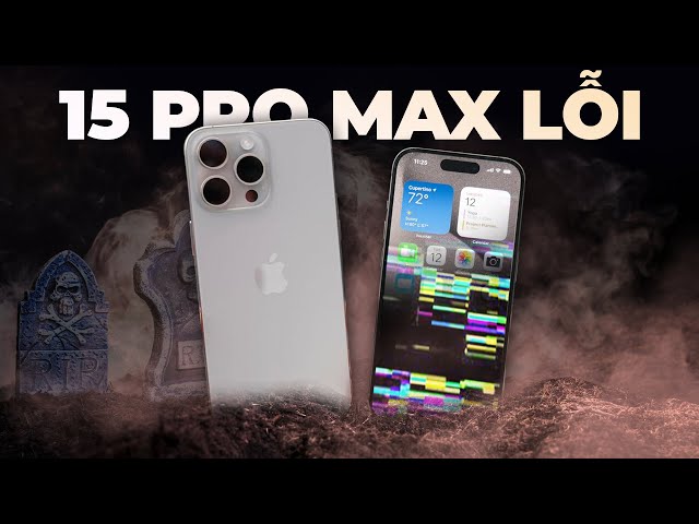 iPhone 15 Pro Max của Thành sau 2 tháng liên tục dính Panic Full, có nguy cơ không được bảo hành!