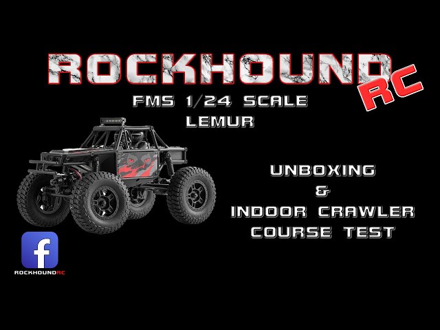 Rockhound RC: FMS 1/24 scale LEMUR! #rc #rcadventures #rcrockcrawler #remotecontrol #fms #lemur
