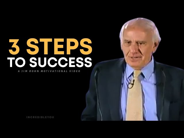 The Formula For Success | Jim Rohn | Motivational Video | Incredible You