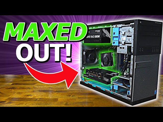 Unlocking INSANE Gaming Performance on this Maxed OUT Dell Optiplex!