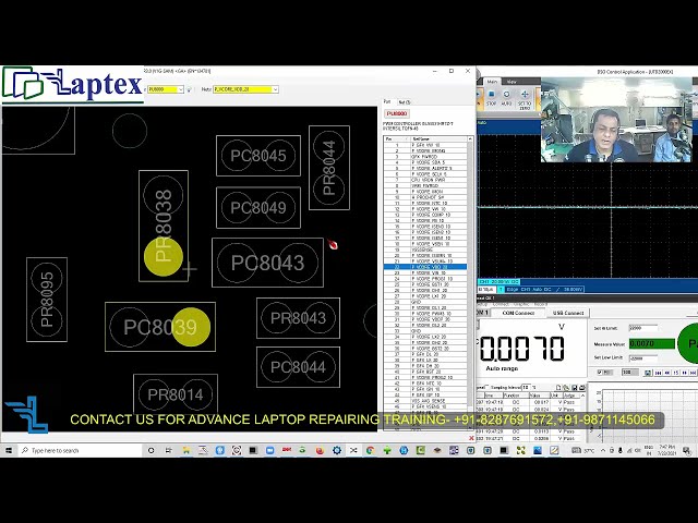 ASUS K53 LAPTOP MOTHERBOARD NO DISPLAY PART 1 HINDI |Online Laptop Chiplevel Repairing Course|Laptex