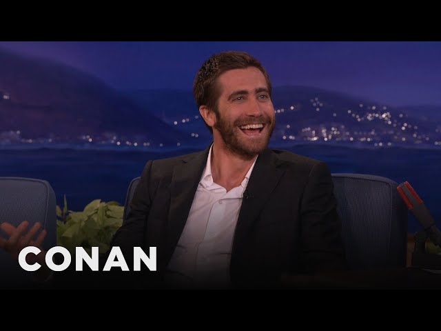 Jake Gyllenhaal Cried Watching "Bears" On An Airplane | CONAN on TBS