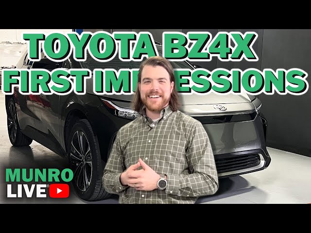 A Flagship BEV: Toyota bZ4X First Impressions