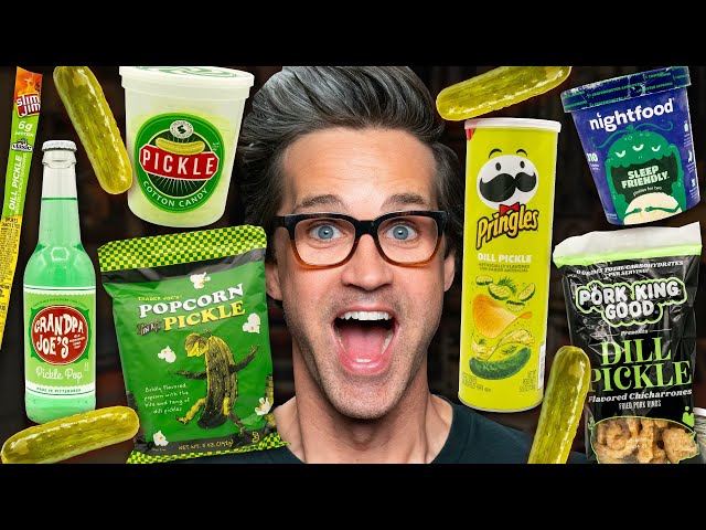 What's The Best Pickle Snack? Taste Test