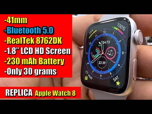 DT8 Mini Smartwatch Review - APPLE Watch 8 Clone (41mm)