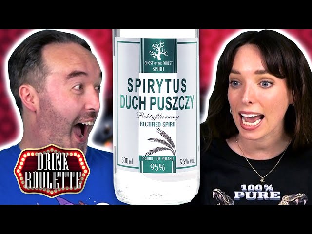 Irish People Try Drink Roulette: World's Strongest Alcohol Edition (95%, 190 Proof)