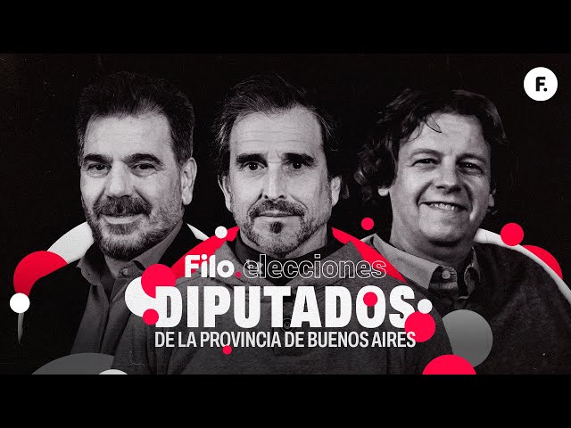 Filo.Elecciones - Diputados de Buenos Aires | Propuestas de Castillo, Benegas Lynch y Ritondo