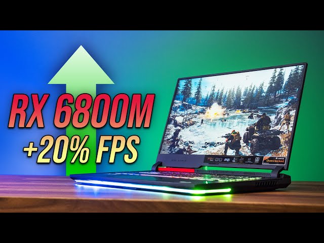 Boost RX 6800M Performance With These Changes! ASUS Strix G15 Game Testing