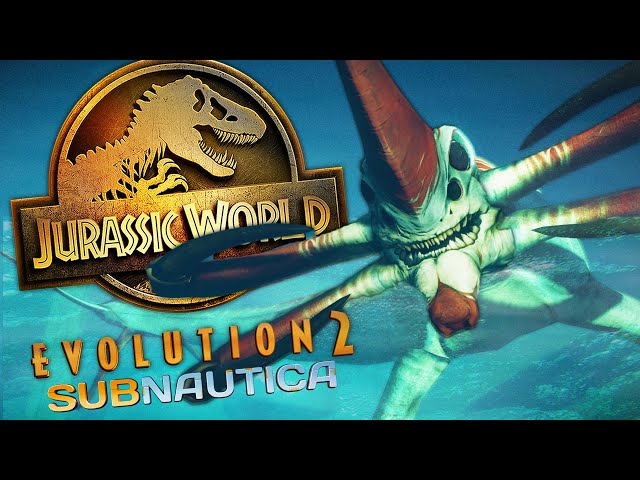 REAPER LEVIATHAN!!! | Jurassic World Evolution 2 Subnautica Mod (Bahasa Indonesia)