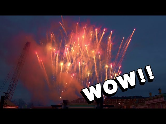 STUNNING FIREWORKS SHOW + Behind the scenes