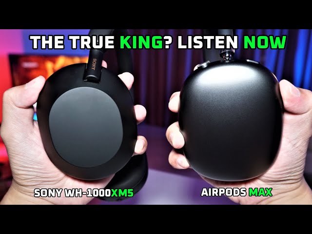 Sony WH-1000XM5 vs AirPods Max Review - Still the KING? 👑