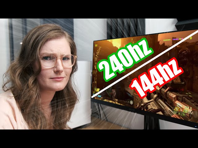 240Hz vs 144Hz: Can a NOOB tell the difference?