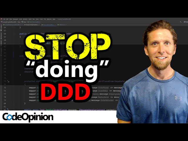 STOP dogmatic Domain Driven Design