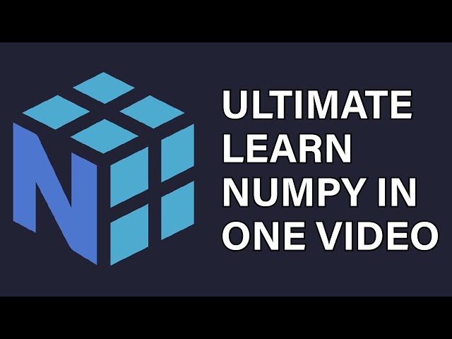 NumPy Tutorial : Numpy Full Course