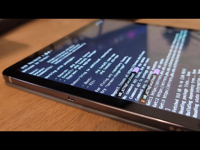 Linux Terminal on Android #shorts