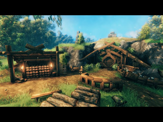 Valheim - Building the Shire Pt.3 - Come hang out