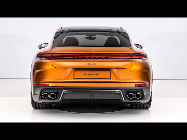 All-new 2024 Porsche Panamera - Best Stylish Compact Sedan | Panamera Specs Features