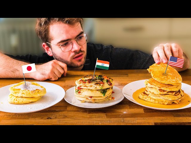 Rating Pancakes Around The World (Taste Test)