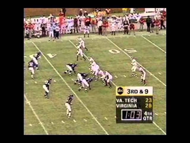 Great Ending to the 1995 Virginia Tech-UVA Game