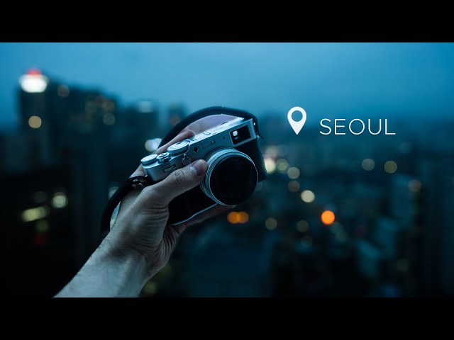 A Day of Rain Photography in Seoul [Fuji X100V]