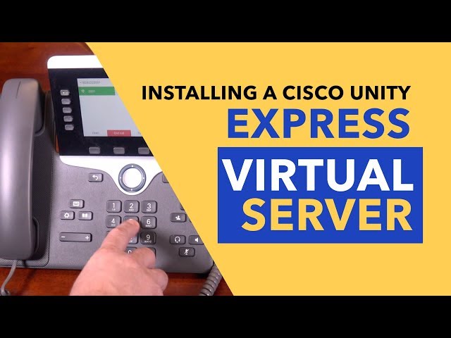 Installing a Cisco Unity Express Virtual (vCUE) Server