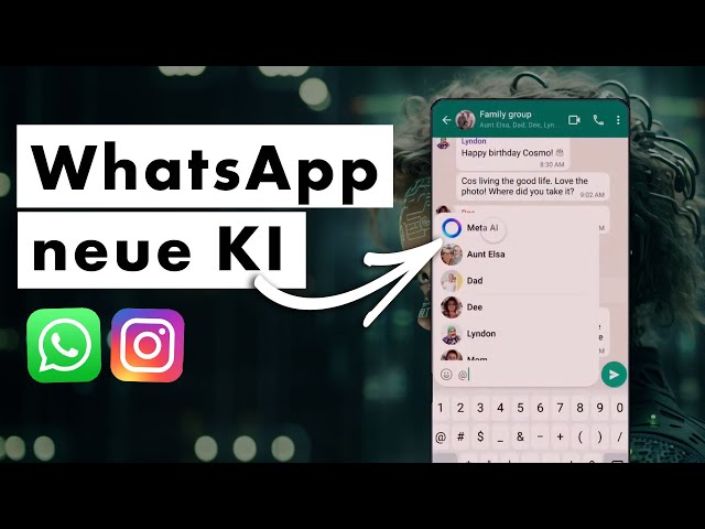 Neue AI für WhatsApp revolutioniert das Chatten!