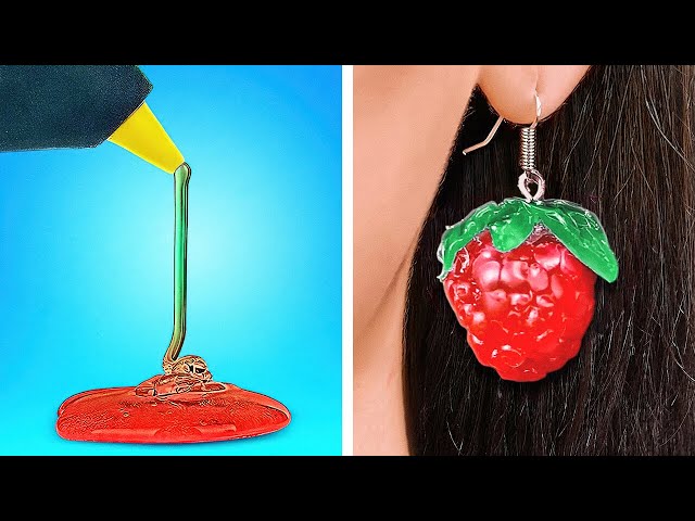 Amazing Polymer Clay And Glue Gun Crafts And Beautiful DIY Jewelry Ideas