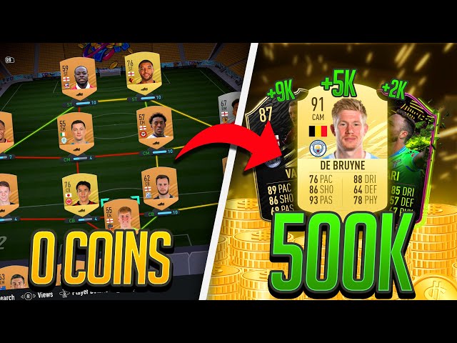 0 Coins To 500K Quickly! How To Make 500k In FIFA 21 Ultimate Team