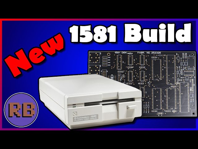 Building a NEW Commodore 1581 disk drive!