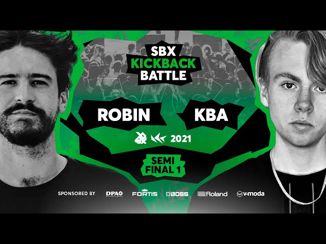 Robin vs KBA | Semifinal 1 | SBX KBB21: LOOPSTATION EDITION