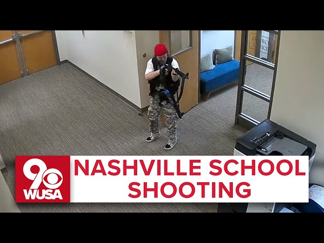 Nashville police release surveillance video of school shooting, leaving 6 dead