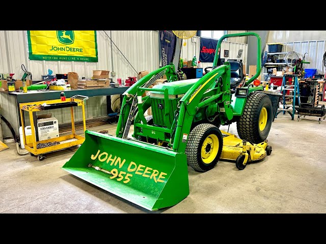 9RX 640 A/C diagnostics & I bought my first John Deere tractor!