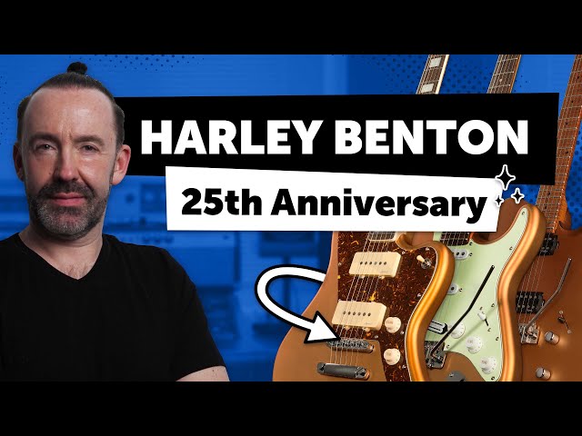 Harley Benton ST-25TH, TE-25TH, JA-25TH, SC-25TH, Fusion III-25TH, Fusion T-25TH - Sound Demo
