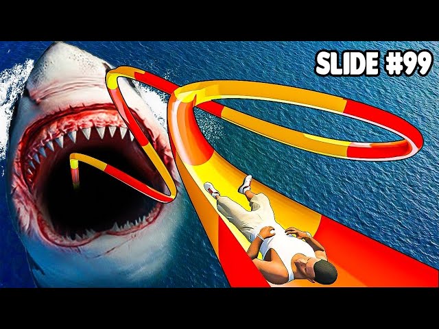 The 100 Most Dangerous Water Slides in GTA 5